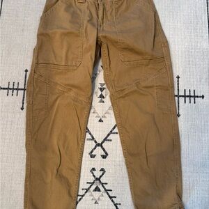Women's Cargo Pants in Brown - Casual Utility Style